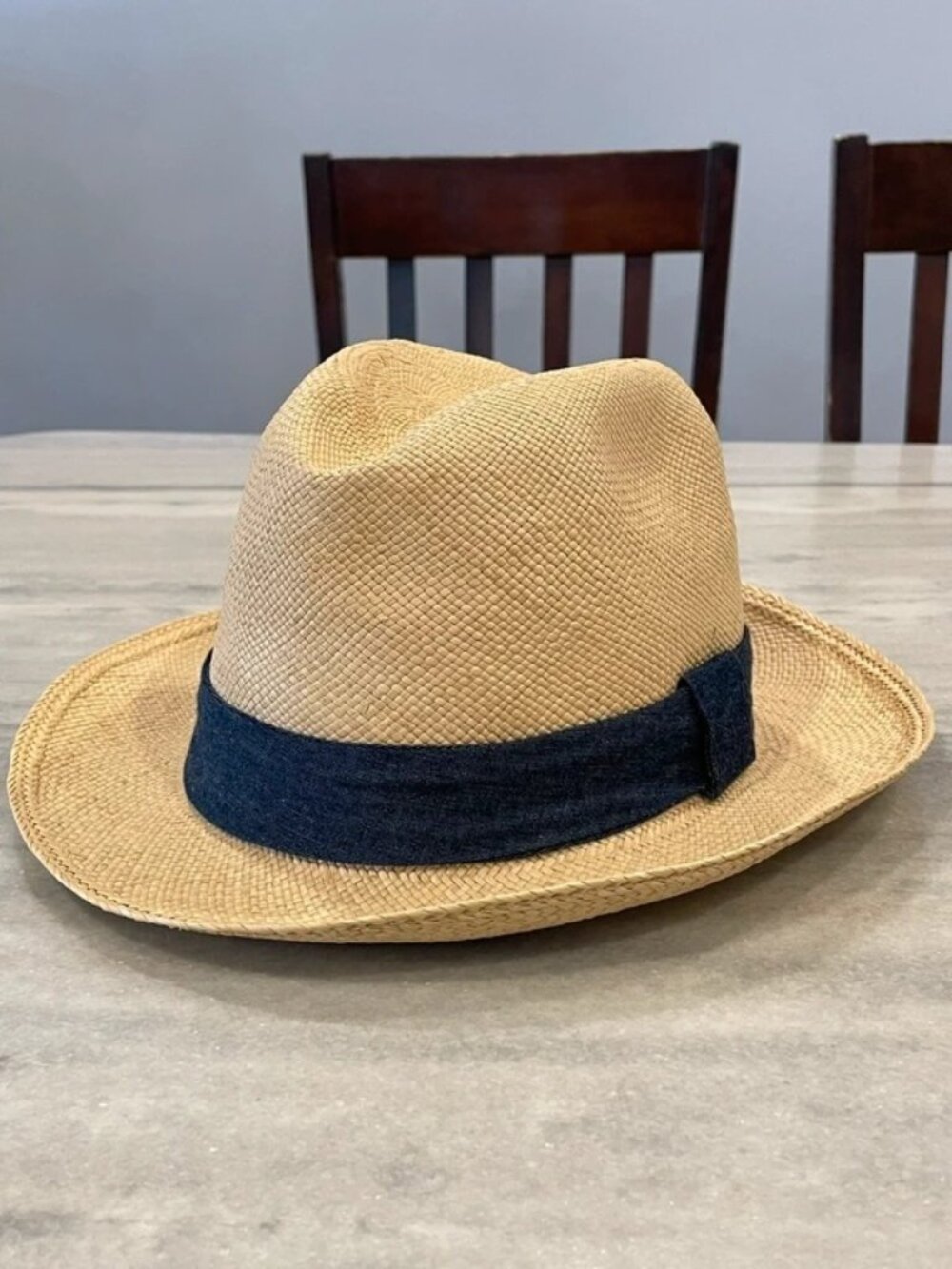 J.Crew Genuine Hand-Woven Panama Hat